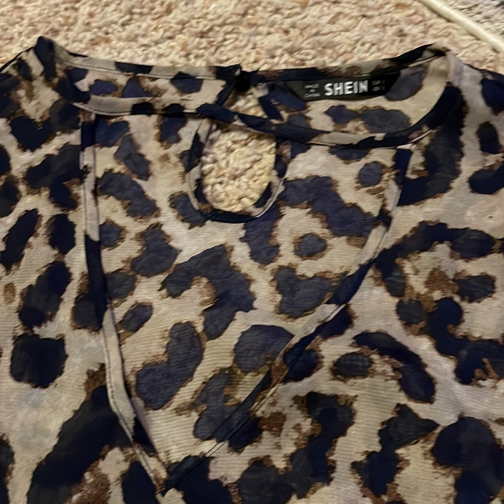 Leopard blouse - Picture 4 of 4